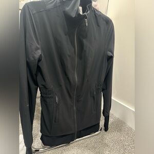 Black lululemon jacket with flare